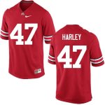 Men's Ohio State Buckeyes #47 Chic Harley Red Nike NCAA College Football Jersey Comfortable TLT7744OZ